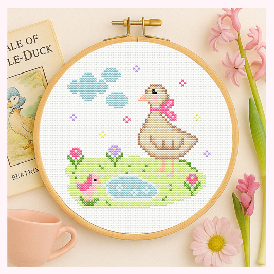 🐤 Sally Cross Stitch (Digital Pattern)